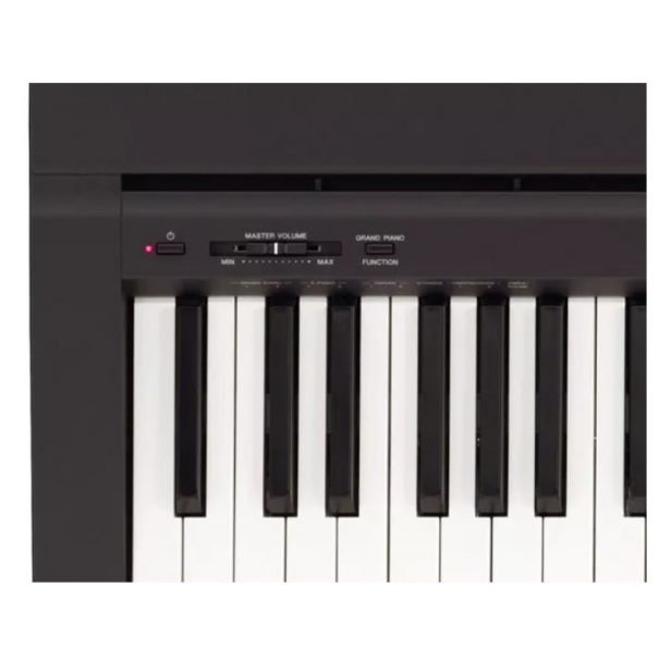 YAMAHA P-45 PIANOFORTE DIGITALE 88 TASTI PESATI NERO