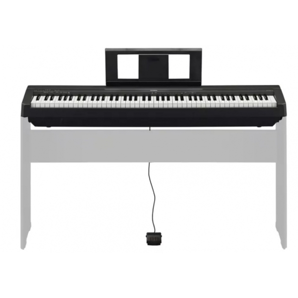 YAMAHA P-45 PIANOFORTE DIGITALE 88 TASTI PESATI NERO