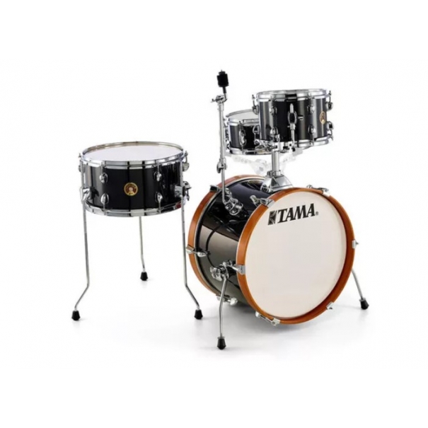 TAMA LJK48S-CCM Club Jam Charcoal Mist BATTERIA ACUSTICA CHARCOAL MIST Il kit "Club-JAM" riprende alcune idee dai kit vintage, come un supporto per piatti montato direttamen cod. 94380