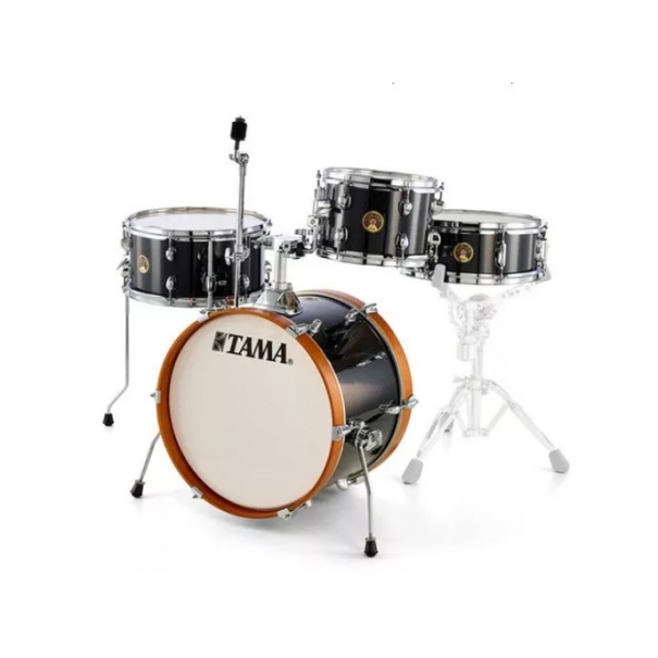 TAMA LJK48S-CCM Club Jam Charcoal Mist BATTERIA ACUSTICA CHARCOAL MIST Il kit "Club-JAM" riprende alcune idee dai kit vintage, come un supporto per piatti montato direttamen cod. 94380