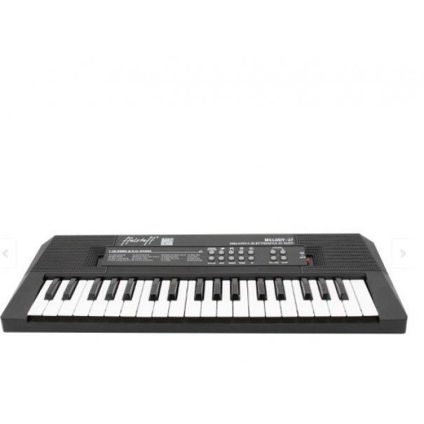 ffalstaff Mini Tastiera Elettronica 37 tasti - Uso Melodica (Nera) - (master carton da 24 pezzi)