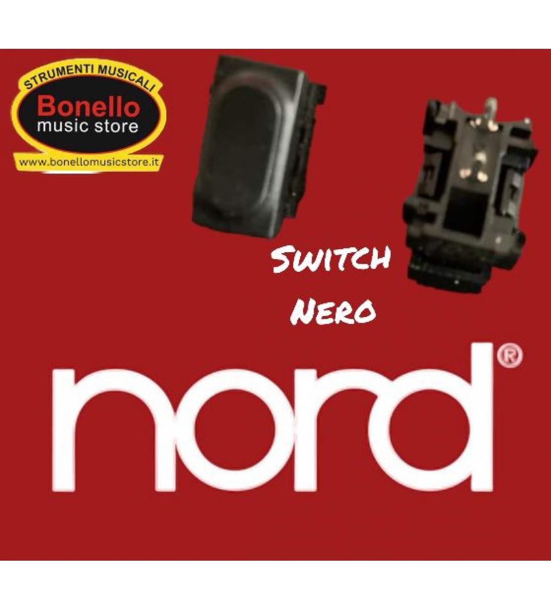 Nord Switch nero per Keyboard Nord  [B027No979]