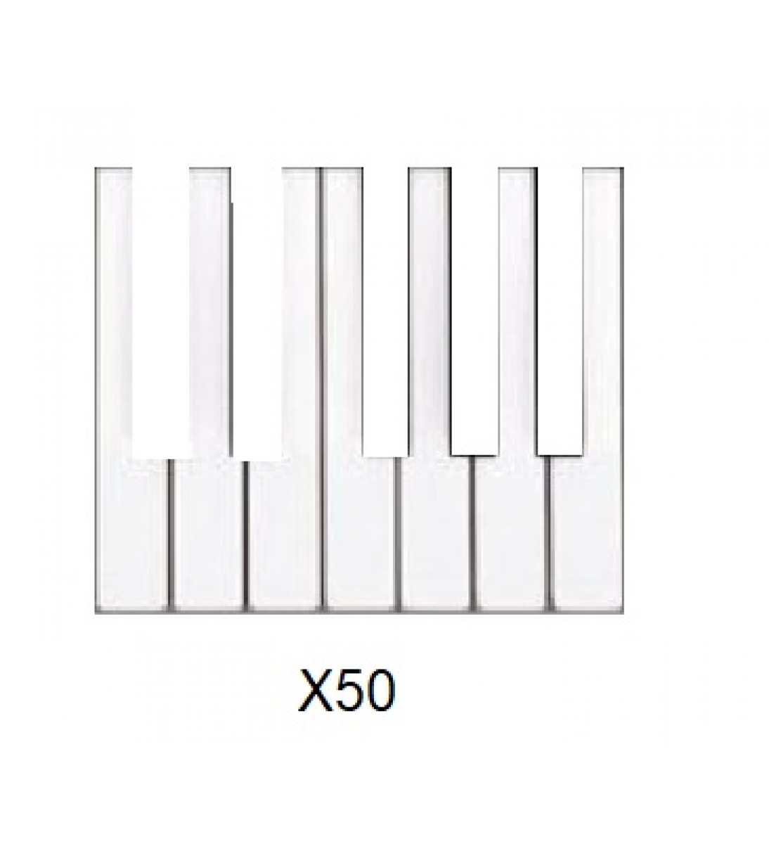 Kit tasti per Korg X50, 13 tasti da Do a Do