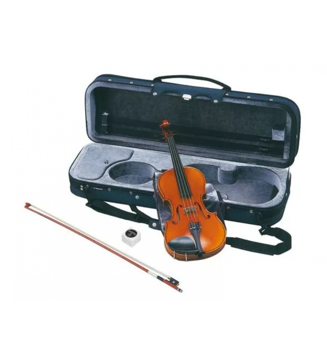 VIOLINO 4/4 CON ARCHETTO, COLOFONIA E CUSTODIA RIGIDA SAGOMATA