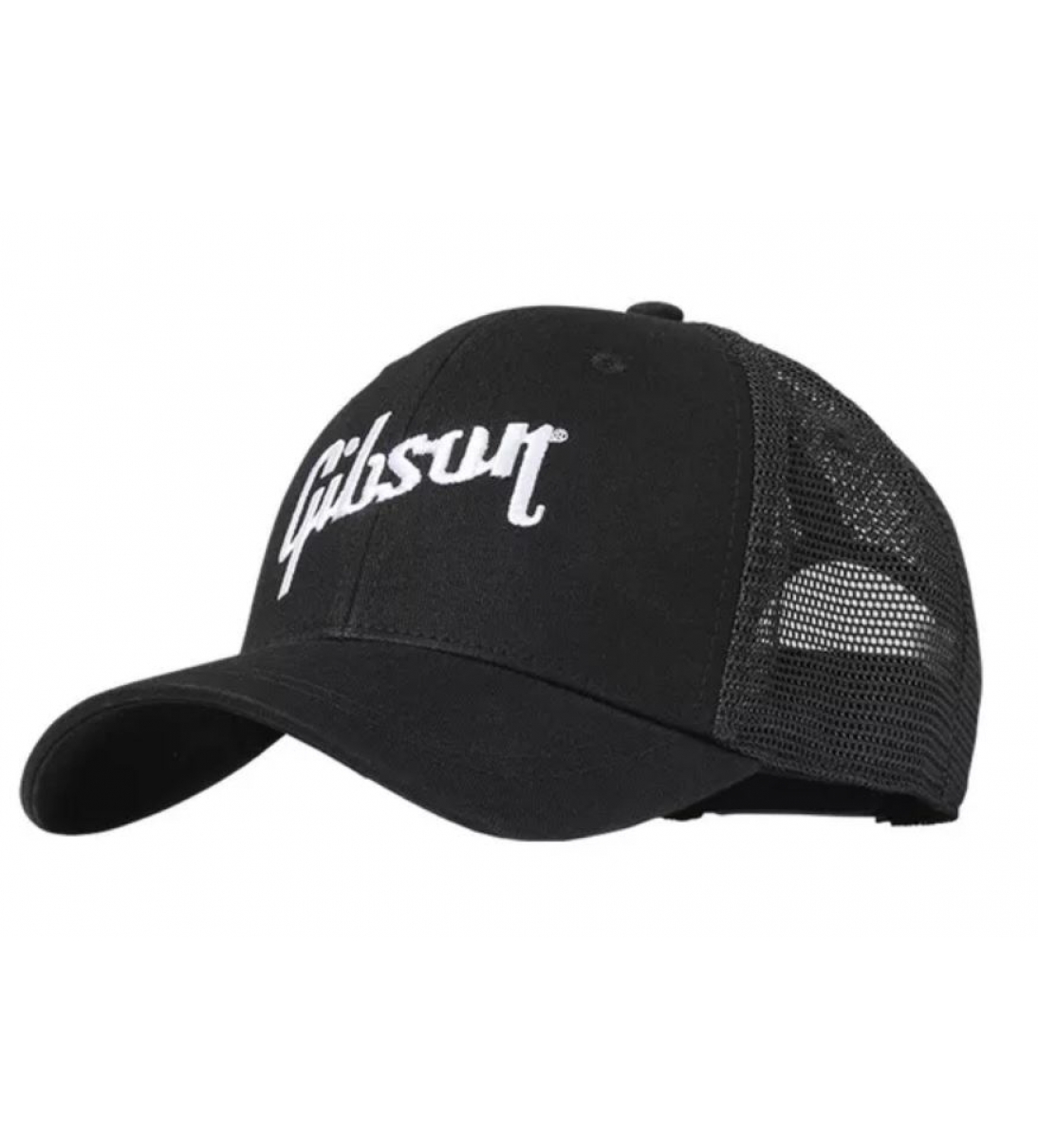 Black Trucker Snapback