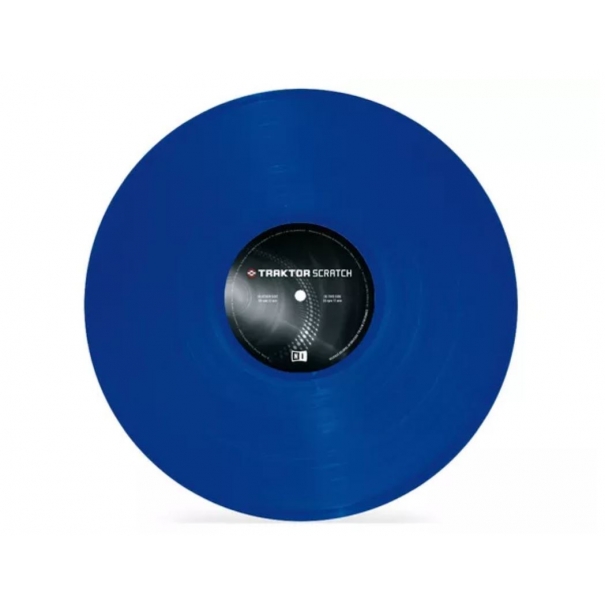 Traktor Scratch - Control Vinyl Blue MKII