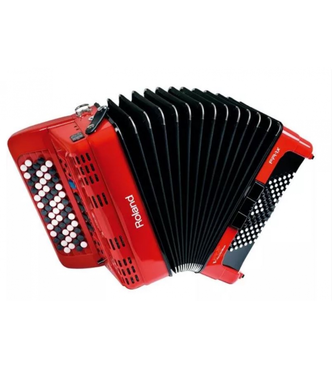 FR-1XB Red Fisarmonica 62 Bottoni Rossa La Serie V-Accordion Ha Rivoluzionato IL Mondo Della Fisarmonica