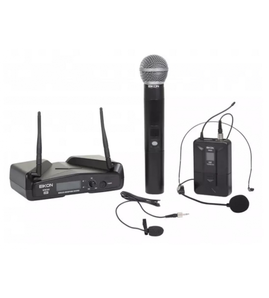 WM300KIT MICROFONI WIRELESS PALMARE + LAVALIER + ARCHETTO