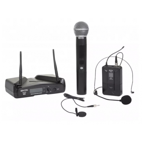 WM300KIT MICROFONI WIRELESS PALMARE + LAVALIER + ARCHETTO