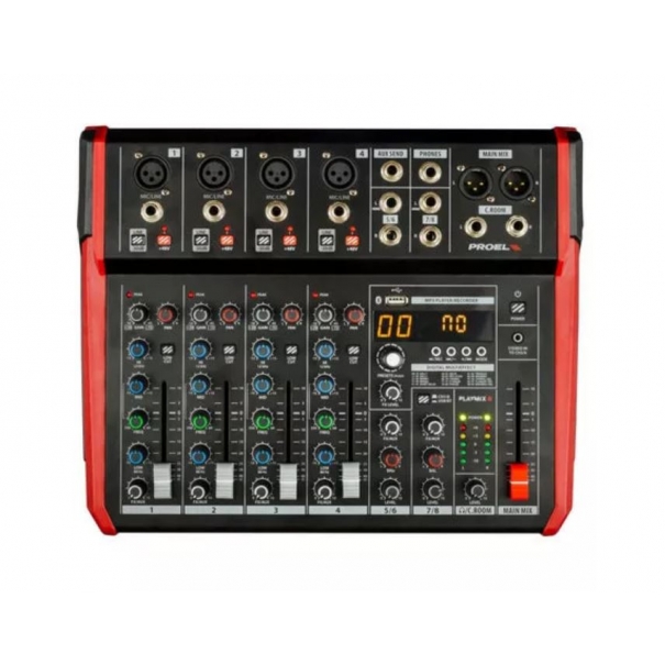 Playmix8 Mixer 8 canali con uscite bilanciate