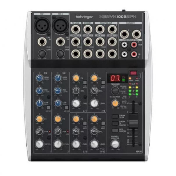 Xenyx 1002SFX Mixer 10 ingressi con interfaccia usb [178425]