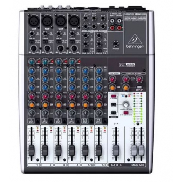 Xenyx 1204 USB - Mixer 12 canali con interfaccia Usb [8687]