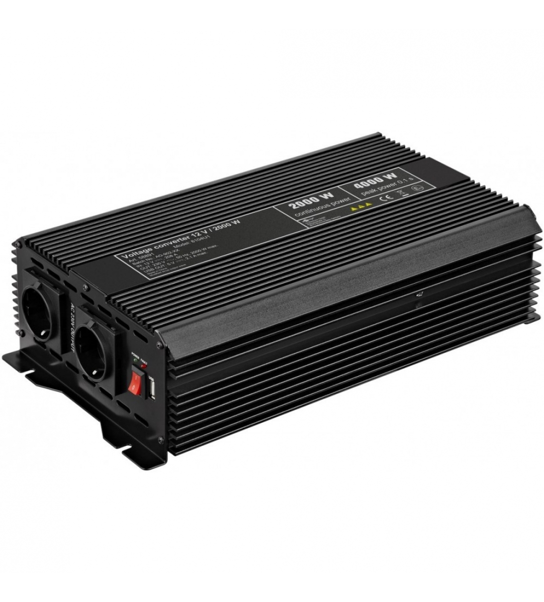 Inverter Soft Start Onda Sinusoidale Modificata 12V 2000W-4000W picco