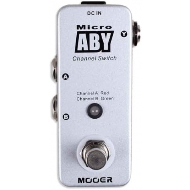 Mooer ABY A/B Channel Switch Pedal True Bypass