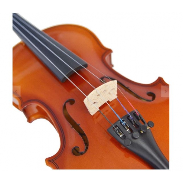  ffalstaff Violino 4/4 Laminato Finitura Lucida con Spalliera Tipo Kun [BUNDLE-V01-4/4]