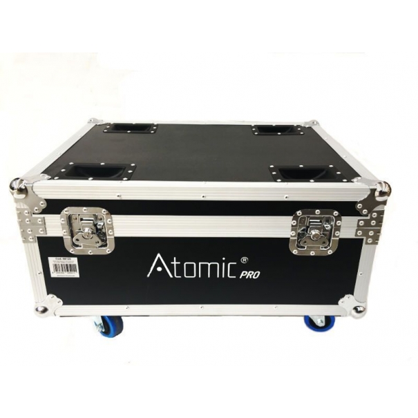 Atomic Pro Wspot612 Set 8 fari con flightcase caricatore